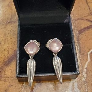 *sold Authentic Lagos moonstone earrings
